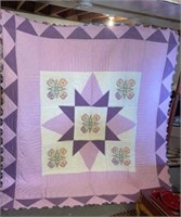Hand made Quilt 90 x 94 inches