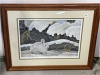 Framed Numbered Print by Alfred S.Y. Chau