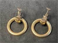 14K Gold Earrings 6.7 Grams