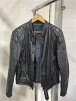 Drospo Lac-Drolet Black Leather Jacket