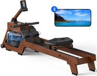 MERACH Rowing Machine  Wood  Max 330lb R14