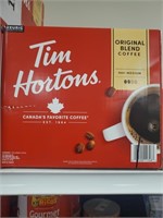 Tim Hortons med roast coffee 100 K pods