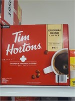 Tim Hortons med roast coffee 100 K pods