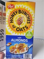 Honey Bunches of Oats w/ almonds 2 bags