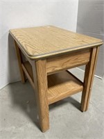 Small Side Table with Drawer, 12x19x16 " tall