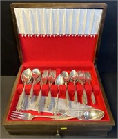 Sterling Silver Spanish Lace Flatware 2263 Grams