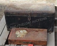 2 Vintage Toolboxes with Contents