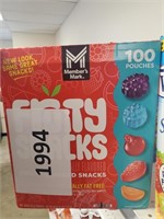 MM fruity snacks 100 ct