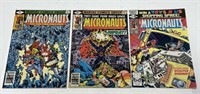 Marvel The Micronauts 1979 No.9 & No.10, 1980