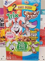 Trix-Cookie Crisp 2 bags