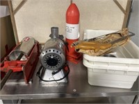 Nella Industrial Meat Grinder and Tre Spade