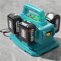 18V 6-Port Fast Charger Replacement for Makita