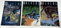 Dark Horse Comics Aliens 1988 No.1, No.3 & No.4