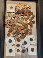 US Wheat Pennies Lot Collection