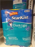 StarKist chunk light tuna in water 12pack