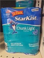 StarKist chunk light tuna in water 12pack