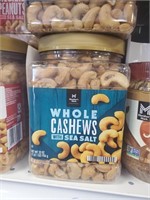 MM whole cashews 33oz