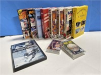 Sports Videos - Hockey VHS (4), DVD (1),