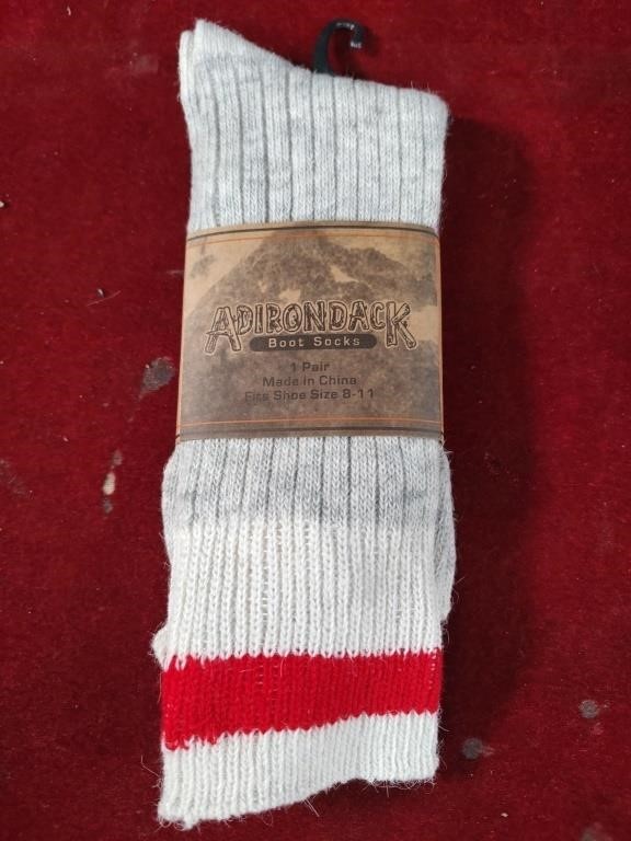 Size 8-11 Adirondack Boot Socks - 1 Pair