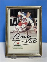 Bobby Hull Autograph Winnipeg Jets