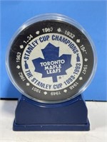 Tim Horton's Coffee Hockey Puck Toronto Maple