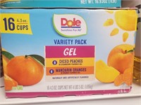 Dole variety pack 16-4.3 cups