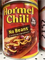 Hormel Chili no beans 6lbs
