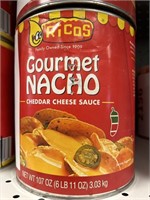 Riccos gourmet nacho 107oz