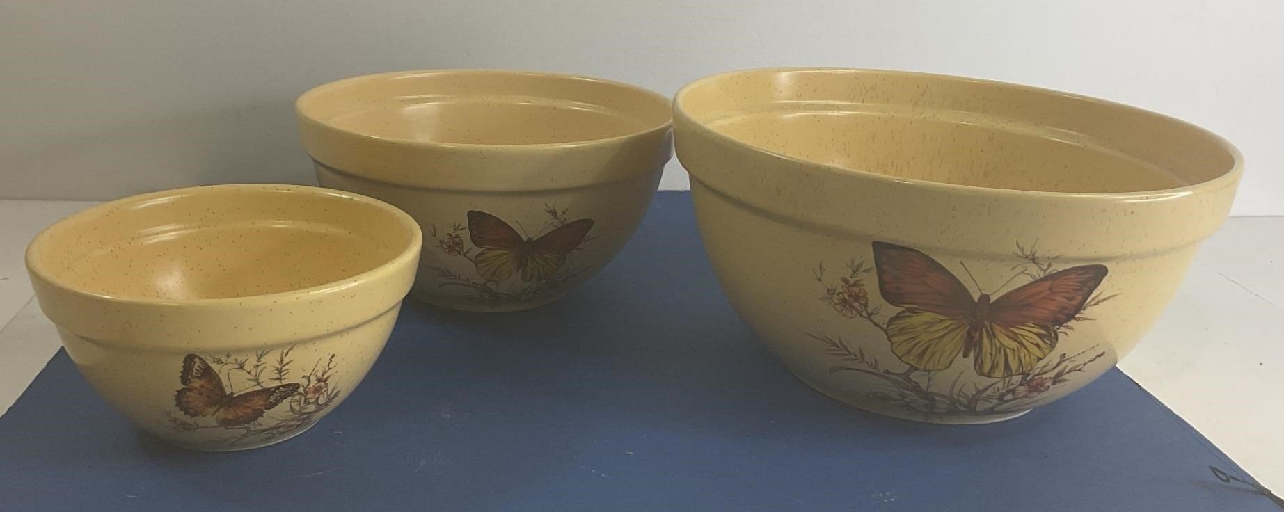 Treasure Craft Pottery Bowls