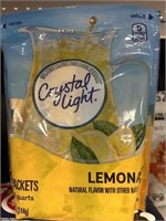 Crystal Light lemonade 16 packets