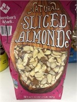 MM sliced almonds 32oz