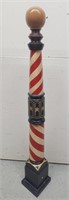 Barber Pole Contemporary Painted 5ft