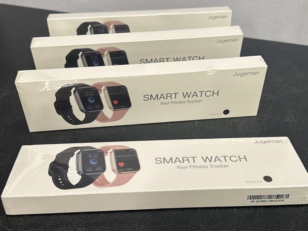 New (lot of 4) Smart Watch for Men Women, 1.69"