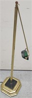 Brass Adjustable Floor Lamp Miniature Shade