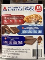 Atkins variety pack 15 bars