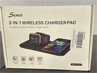 New 2-in-1 wireless charger pad