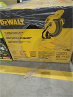 DeWalt 12" single bevel compound miter saw