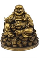 Petrichor Handmade Laughing Buddha Sitting on