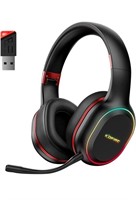 2.4GHz/Wireless Gaming Headset, Bluetooth Gaming