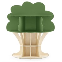 Delta Children Tree Bookcase - Fern Green/Natural