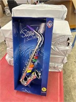New (lot of 10) kids toy saxophones