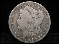 1896 0 Silver Morgan Dollar