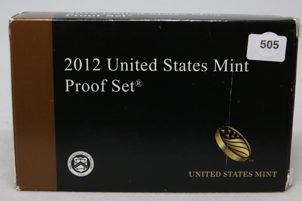 2012-s US Mint Proof Set