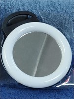 LED Mirrored Phone Fill Light - 4" x 5" -NIB
