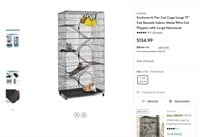 N5153  Suchown 77" Cat Cage Large