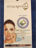 Spascriptions - 5 Spa Treatment Facial Masks -