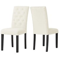 N5313  Subrtex Upholstered Parsons Chair, Set of 2
