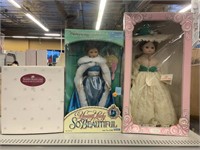 3 NIB vintage collectible dolls.