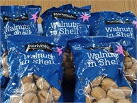 (5) 16 oz Bags of Walnuts in Shell - Unopened