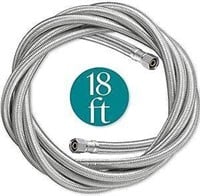 35$-Refrigerator Water Line (8 FT, Stainless